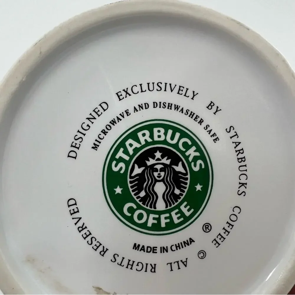 Starbucks Pike Place 20oz Mug 1999 White
